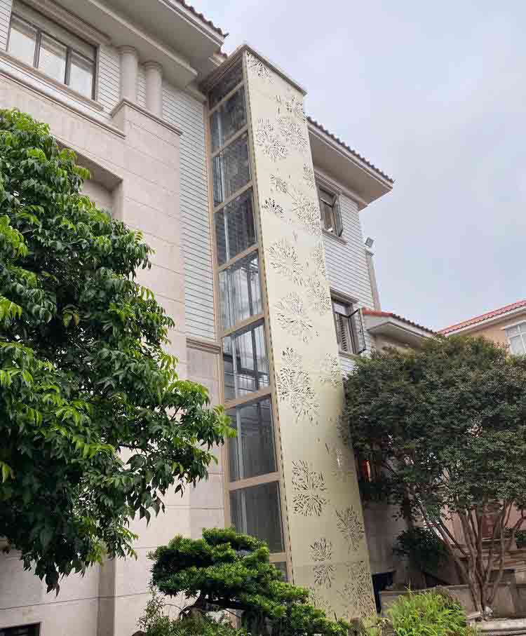 武侯區(qū)某別墅加裝電梯